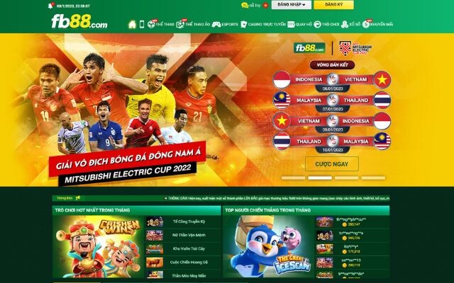 FB88 - Địa điểm cá cược uy tín số 1 cung cấp hơn 1000+ tựa game