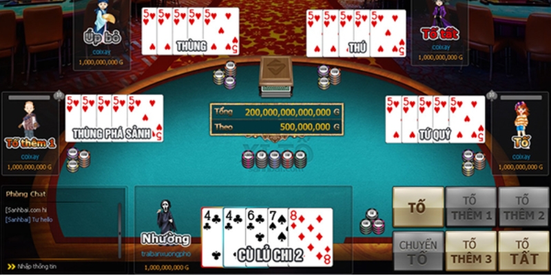 Game Xì Tố - Trò chơi giải trí đỉnh cao với nhiều cơ hội thắng lớn