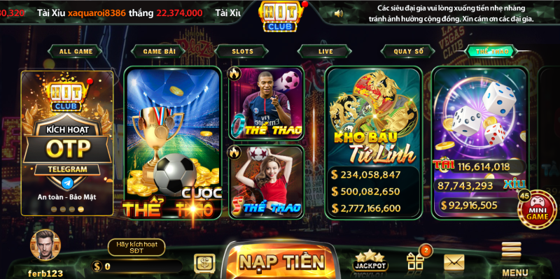 Hit Club - Thiên đường giải trí trực tuyến hàng đầu Việt Nam